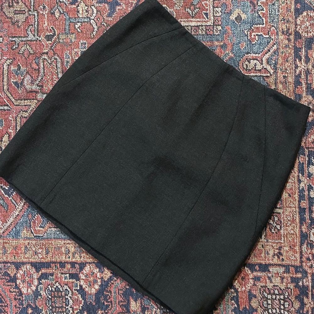Ann Taylor Loft Dark Grey Pencil Skirt, Size 2